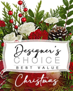 Christmas Designers Choice Flower Bouquet