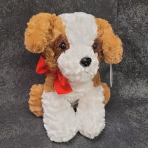 V860 - Sitting Dog Flower Bouquet