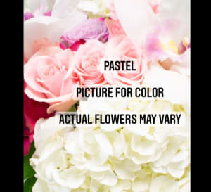 Florist Choice-Pastels Flower Bouquet