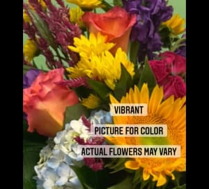 Florist Choice-Vibrant Flower Bouquet