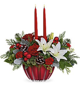 Joyous Christmas Flower Bouquet