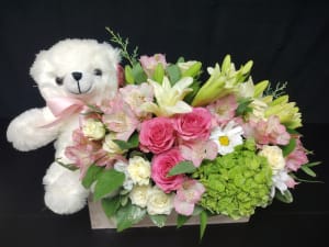 its a girl flower box Flower Bouquet