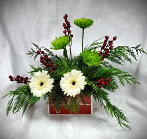 Joy of Christmas Fa la la  Bouquet (In-House Design) Flower Bouquet