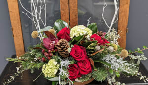 Premium Christmas Centerpiece Flower Arrangement Premium Christmas Centerpiece Flower Bouquet