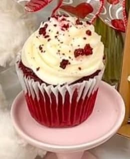 Assorted Holiday Cupcakes Flower Bouquet