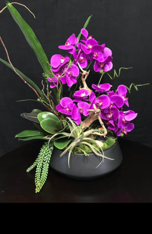  SILK ORCHID ARRANGEMENT Flower Bouquet