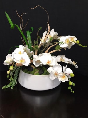 SILK ORCHID ARRANGEMENT Flower Bouquet