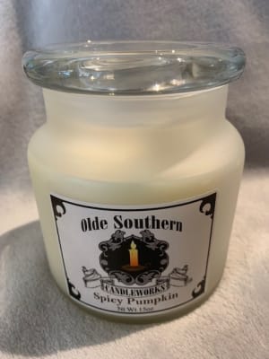 Spicy Pumpkin Olde Southern Candleworks Flower Bouquet