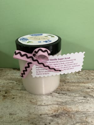 Jasmine Vanilla Sugar Scrub Flower Bouquet