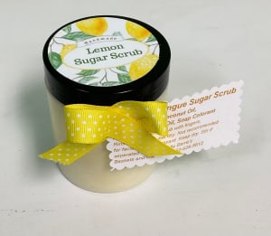 Lemon Sugar Scrub Flower Bouquet