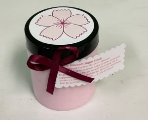 Cherry Blossom Sugar Scrub Flower Bouquet