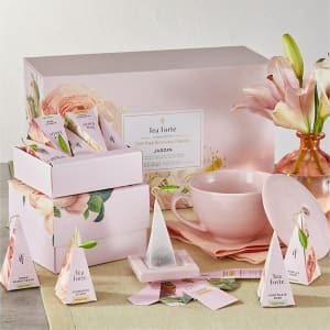 Tea Forte Jardin Gift Set Flower Bouquet