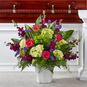 Beautiful Horizons Floor Basket Flower Bouquet