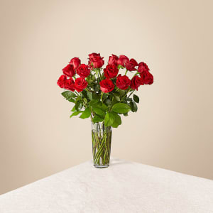 Long Stem Red Rose Bouquet Flower Bouquet