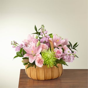 Beautiful Spirit Basket Flower Bouquet