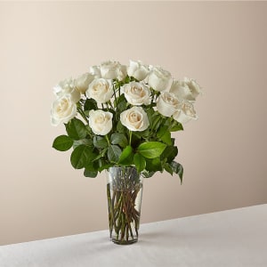 Long Stem White Rose Bouquet Flower Bouquet