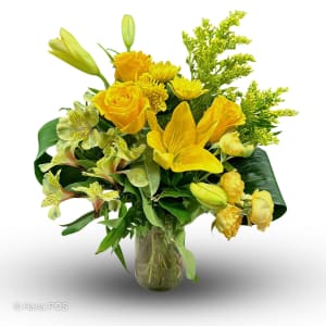 Citrus Sunrise Flower Bouquet