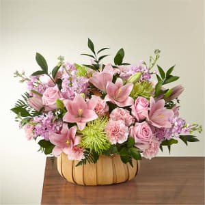 Beautiful Spirit Basket Flower Bouquet