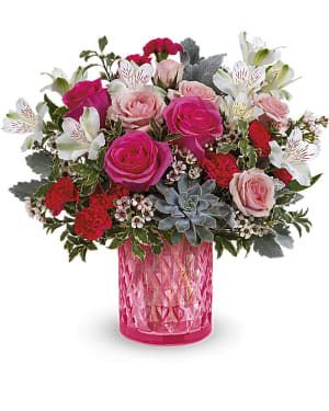 Teleflora's Sweet Crystal Bouquet Flower Bouquet