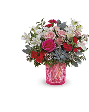 Teleflora's Sweet Crystal Bouquet Flower Bouquet