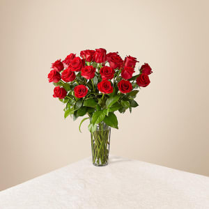 Long Stem Red Rose Bouquet Flower Bouquet