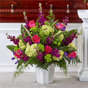 Beautiful Horizons Floor Basket Flower Bouquet