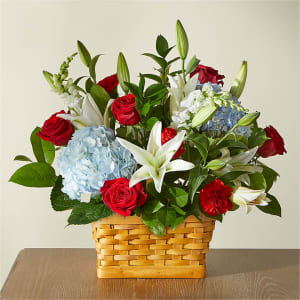 Greater Glory Basket Flower Bouquet