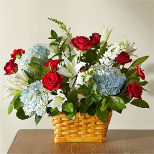 Greater Glory Basket Flower Bouquet