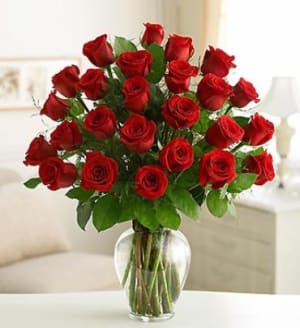 Two Dozen Roses for Sympathy Flower Bouquet