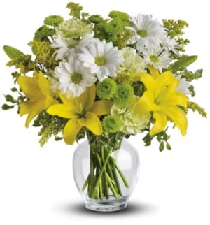 Brightly Blooming Flower Bouquet