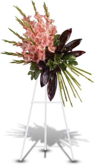 Elegant Tribute Spray Flower Bouquet