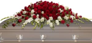 Garden of Grandeur Casket Spray Flower Bouquet