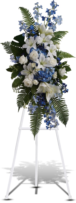 Ocean Breeze Spray Flower Bouquet