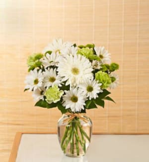 Serene Green™ Flower Bouquet