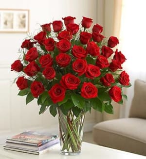 Three Dozen Roses for Sympathy Flower Bouquet