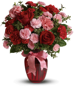 Dance with Me Bouquet with Red Roses Flower Bouquet