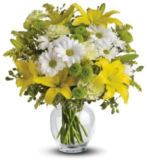 Brightly Blooming Flower Bouquet