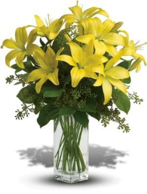 Lily Sunshine Flower Bouquet