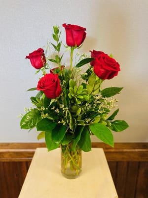 1/2 Dozen Roses Flower Bouquet