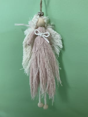 Light Pink Angel Ornament Flower Bouquet