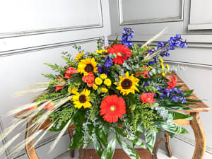 Casket Spray 201 Flower Bouquet