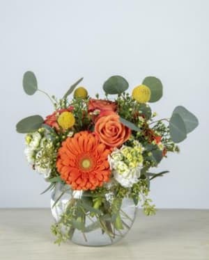 Orange Crush Flower Bouquet