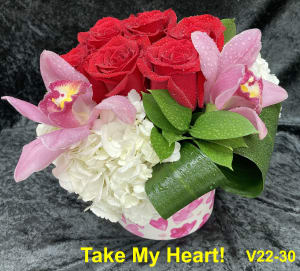 Take My Heart! Flower Bouquet