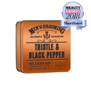 Thistle & Black Pepper Face & Beard Soap, Scottish Fine Soaps Flower Bouquet