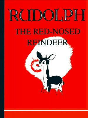 Book: Rudolph the Red-Nosed Reindeer Flower Bouquet