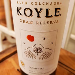 Koyle Gran Reserva Carmenere Flower Bouquet