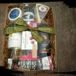 Survival Pack Gift Tray Flower Bouquet