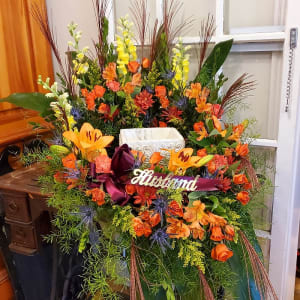 Autumn Urn Surround Flower Bouquet