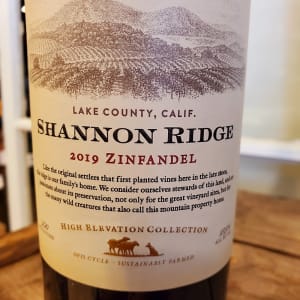 Shannon Ridge High Elevation Zinfandel Flower Bouquet