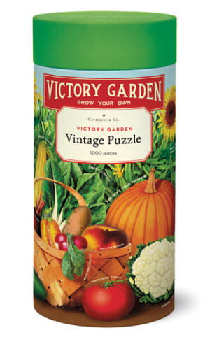 Cavallini & Co. Victory Garden 1000 Piece Puzzle Flower Bouquet